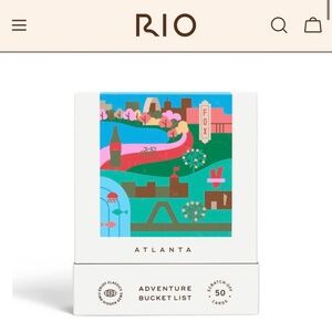 RIO Atlanta Activity Bucket List Adventure Cards